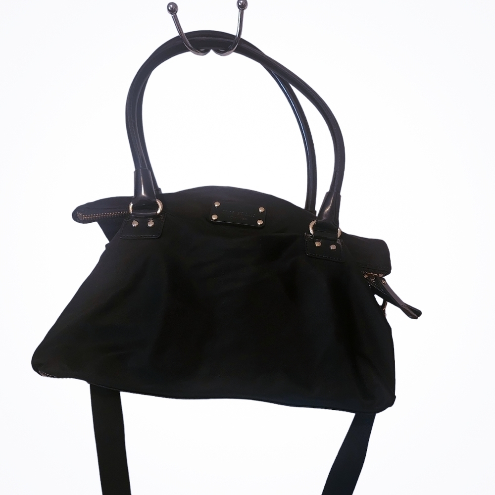 Kate Spade Black Classy Satchuel Purse Handbag